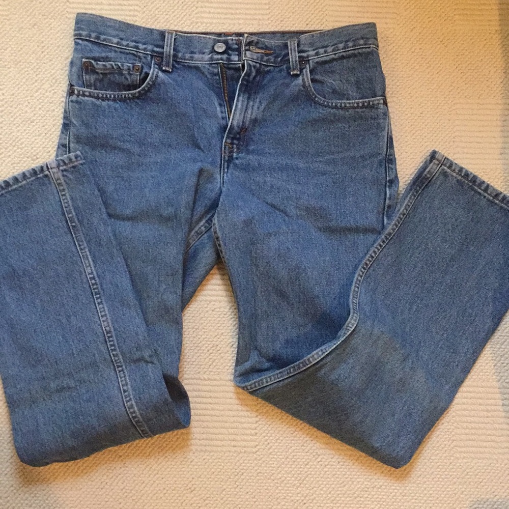 Blue Levi’s 504 regular fit. Size 9 jr.